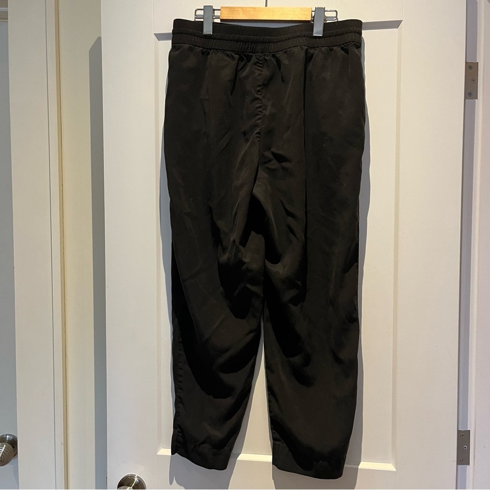 Everlane Tencel Relaxed Fit Pull-on Elastic-Waist Cropped Peants - Picture 7 of 9